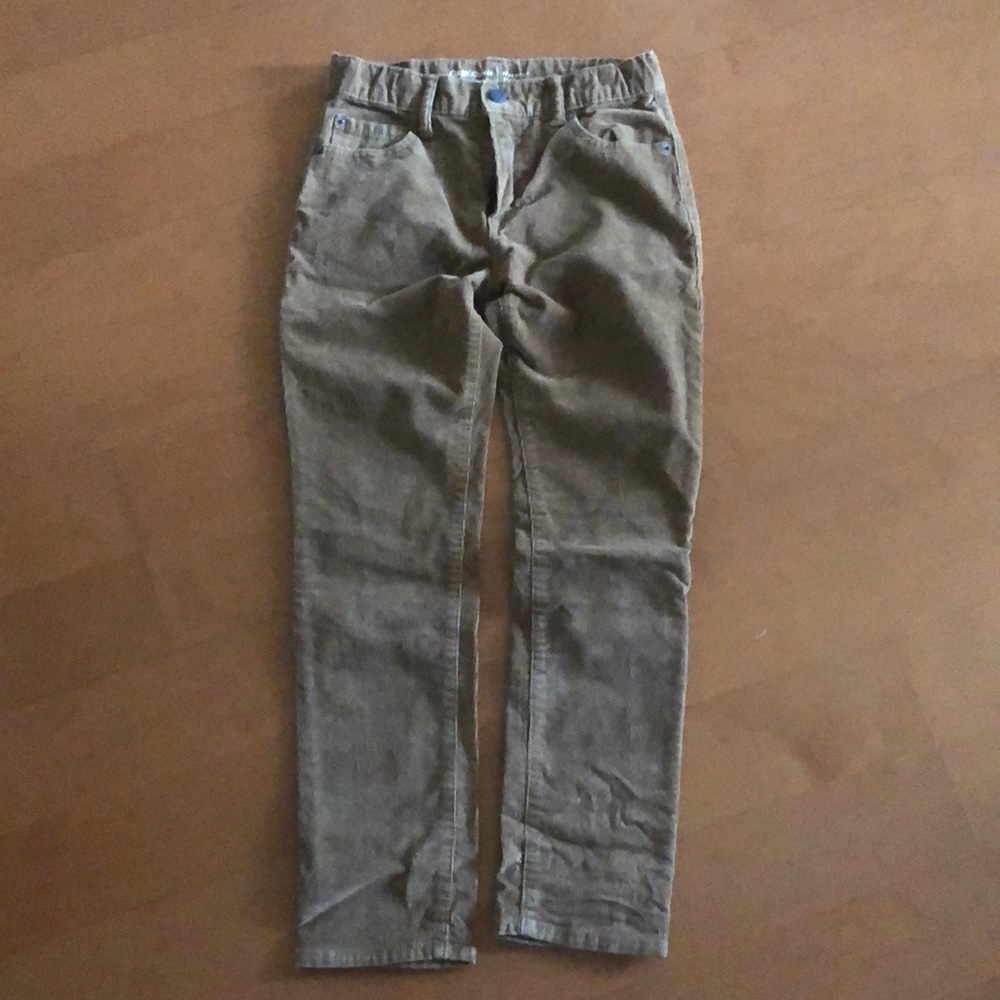 Youth size 10 regular slim Gap Kids tan corduroys
